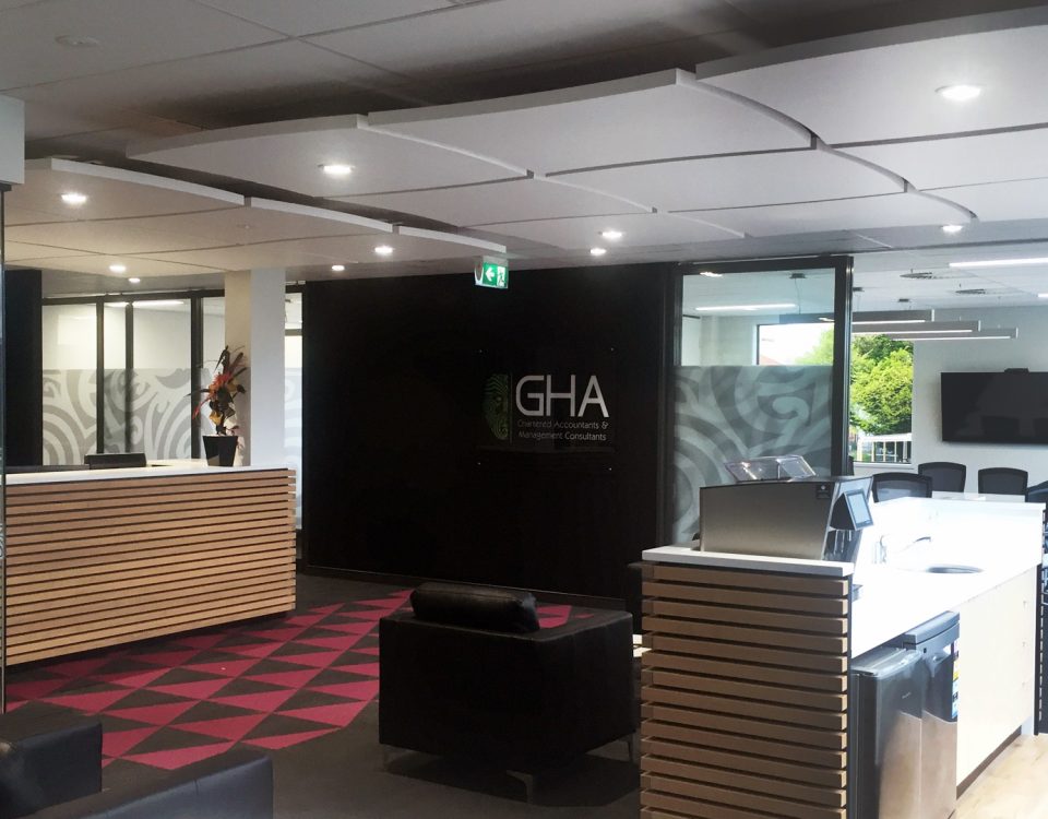 Rotorua Joinery - GHA Reception Area