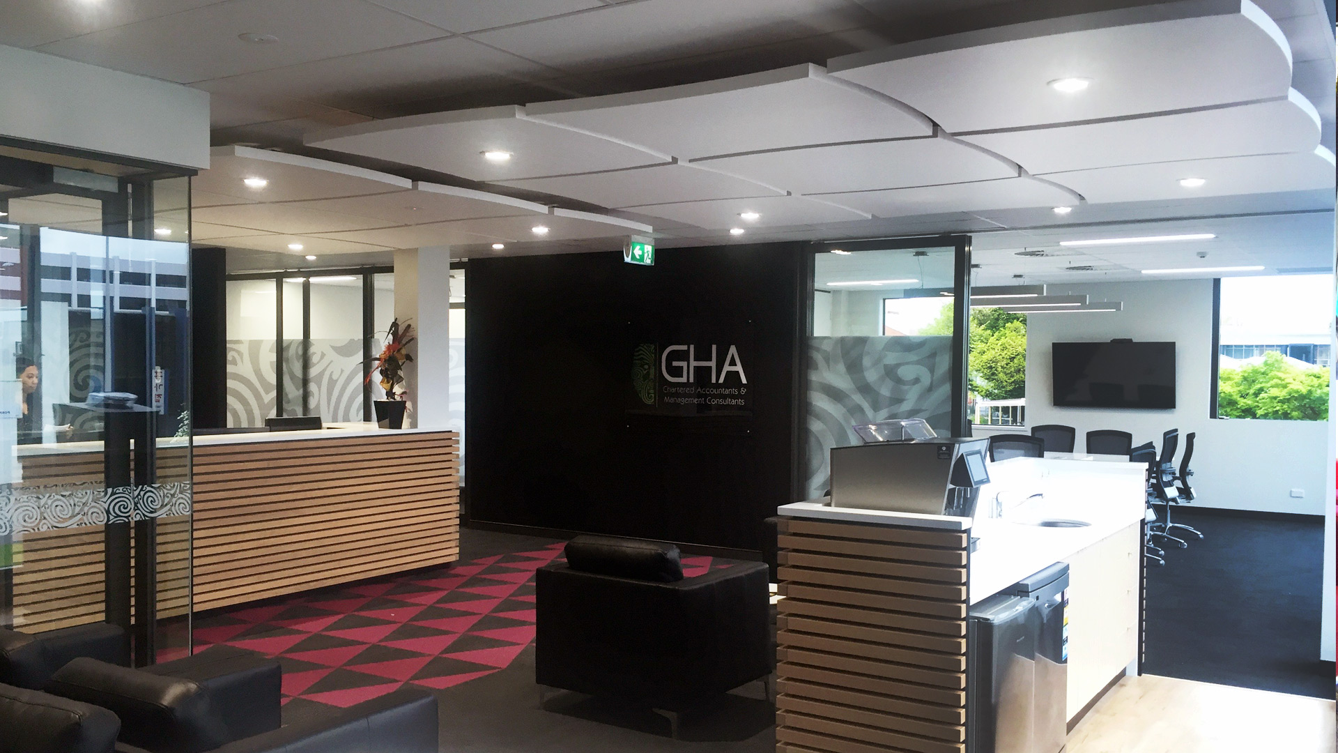 GHA Building – Reception Fit Out