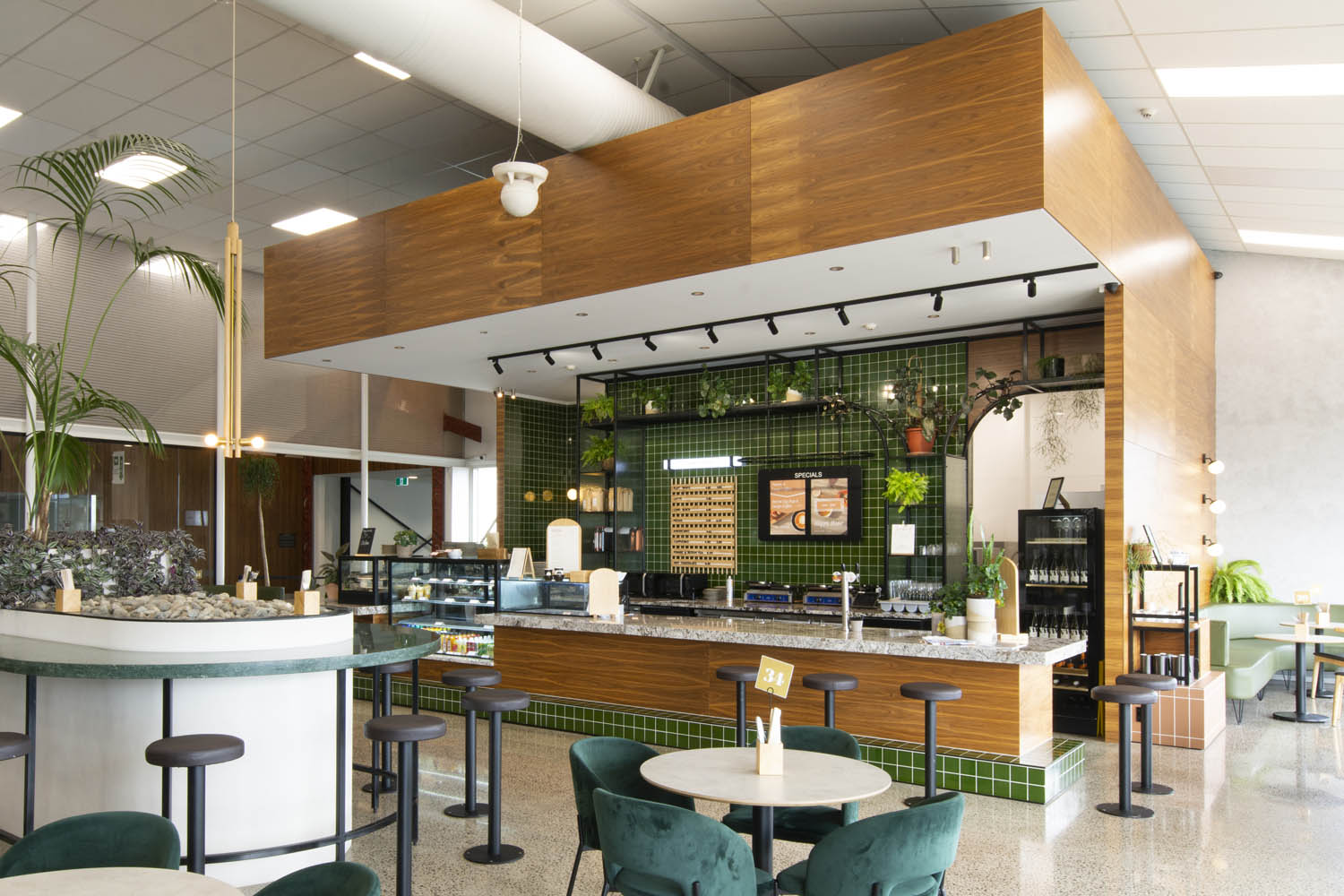 Terrace Airside Rotorua Cafe Fitout by Redwood Joinery