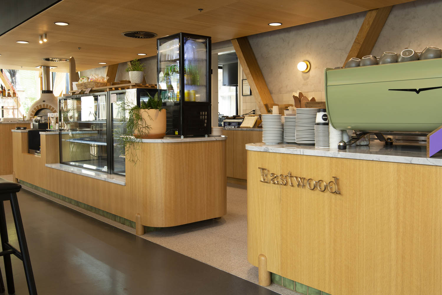 Eastwood Cafe Rotorua Cafe Fitout by Redwood Joinery
